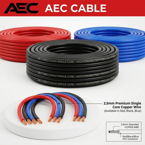 2.5mm Single Core